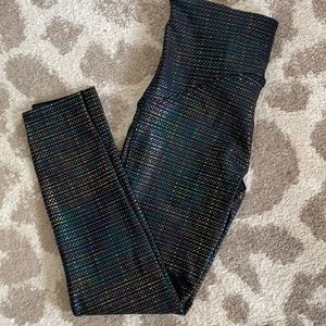 Spanx Multi rainbow workout leggings